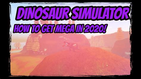 Roblox Dinosaur Simulator How To Get A Megavore For New And Old