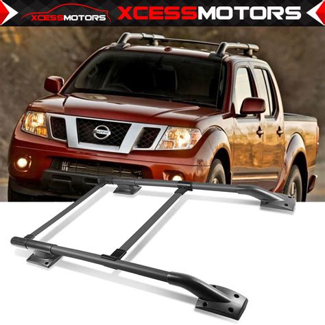 For 05 17 Nissan Frontier 4dr Oe Style Roof Rack Cargo Carrier Aluminum
