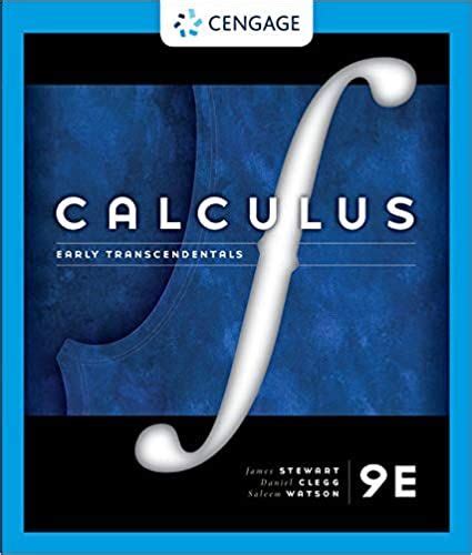 Calculus Early Transcendentals 9th Edition Calculus Cengage Learning