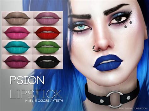 Lips In 15 Colors Found In Tsr Category Sims 4 Female Lipstick Sims