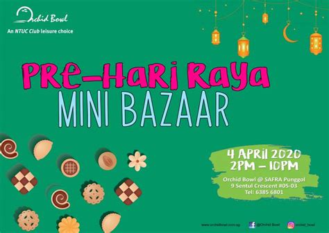Sebelum menanyakan hari raya imlek untuk agama apa? Pre-Hari Raya Mini Bazaar 2020 • Singapore Classifieds