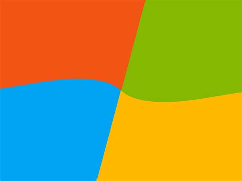 Microsoft Windowsの9ロゴ、四色 デスクトップの壁紙 1600x1200 壁紙をダウンロード