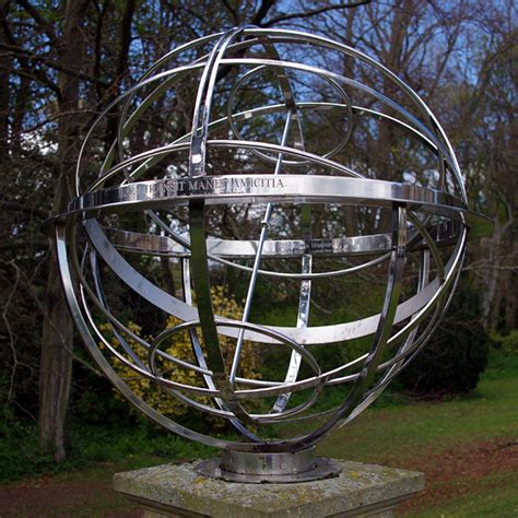 Armillary Sphere Memorial Bowes Museum © Ian Taylor Cc By Sa20