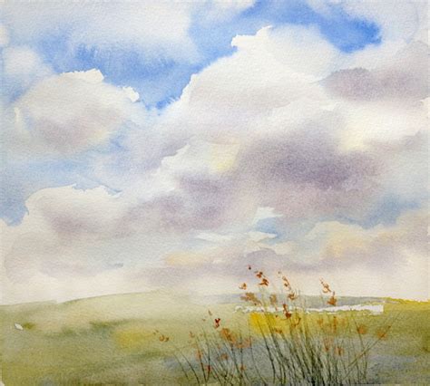 How To Paint Clouds In Watercolour Munson Fordeal1955