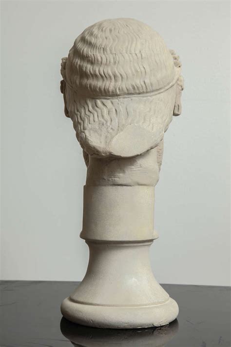 Baroque Style Plaster Cast Bust Of Jupiter Trophonius At 1stdibs