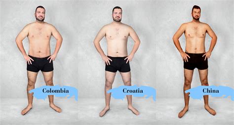 Here S What The Ideal Male Body Looks Like In Countries