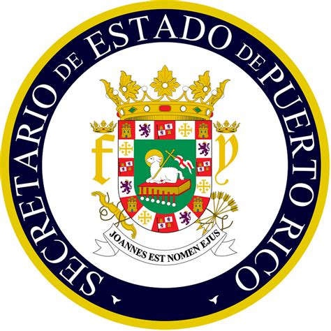 Seal Of Puerto Rico Secretary Of State Clipart Free Download