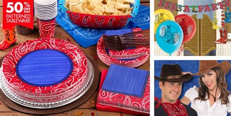 Western Party Supplies Western Theme Party Party City Western