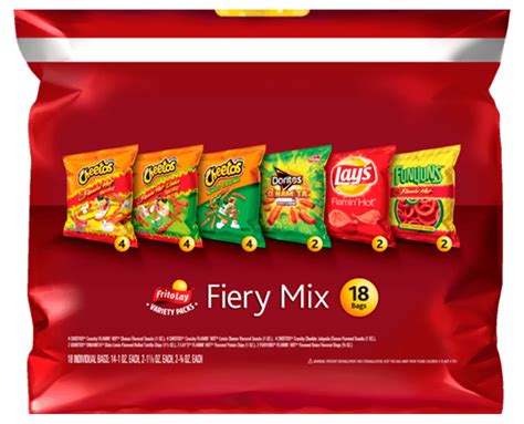 FRITO-LAY® Fiery Mix Variety Pack | Variety Packs