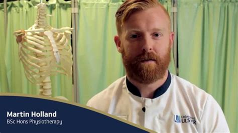 Student Profile Martin Holland Bsc Physiotherapy Youtube