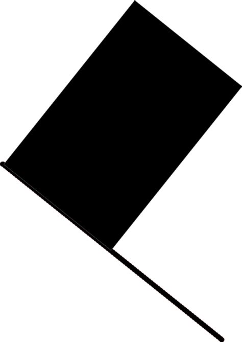 Vector Bandera Negra Clip Art Vectores De Dominio Público