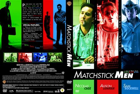 Matchstick Men Movie Dvd Custom Covers 1246matchstick Men Cstm