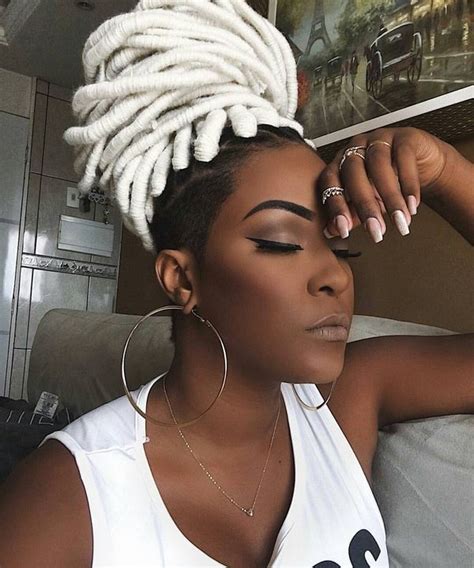 Dreadlock styles have been adapted into the modern expression of fashion and individuality by women around the world, and we love each of these new styles! Black Women with Dreadlocks Hairstyles, Best African American Dreadlock Styles