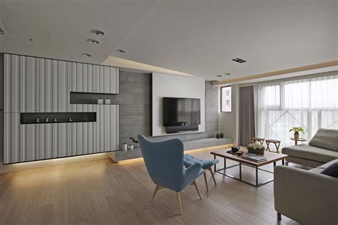 Modern Living Room With Contemporary Furniture Interior Design Ideas