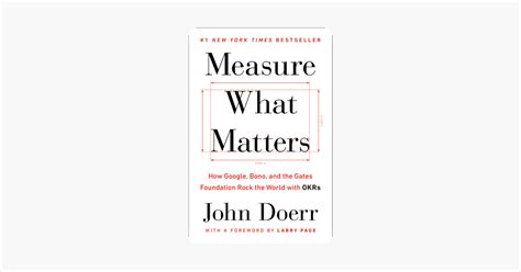 Measure What Matters On Apple Books