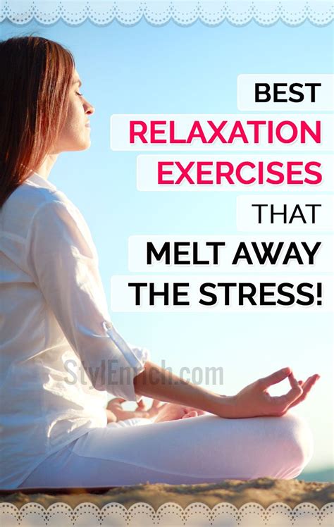 Relaxation Exercises That Melt Away The Stress From Your Lifestyle