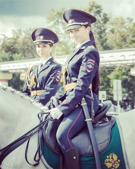 7 Photos Of Beautiful Mounted Police Girls From Russia Reckon Talk
