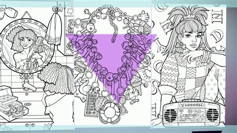 Coloring Book For Adults Fashion 735 Svg Png Eps Dxf File Free Svg