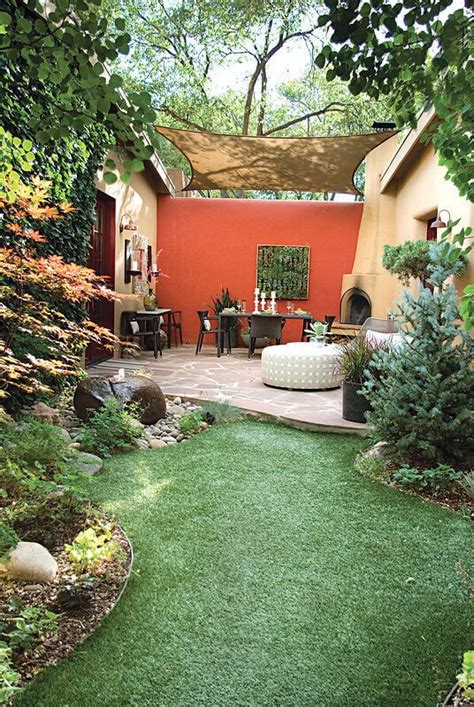 Mark Design Creates Private Southwest Style Courtyard Gardening