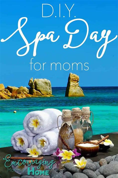 diy spa day for moms