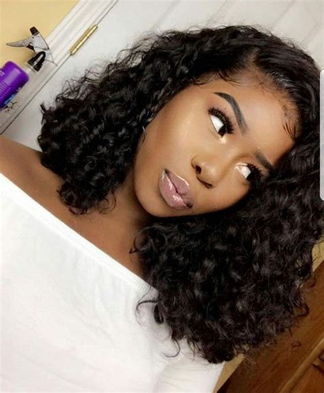 Intact cuticles, no shedding, tangling free: Full lace deep wave unit - purelocks | Natural hair styles ...