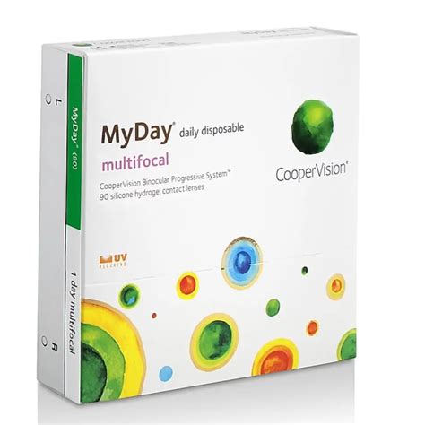 MyDay Multifocal Contact Lenses By CooperVision 84 00 Per 90 Pack