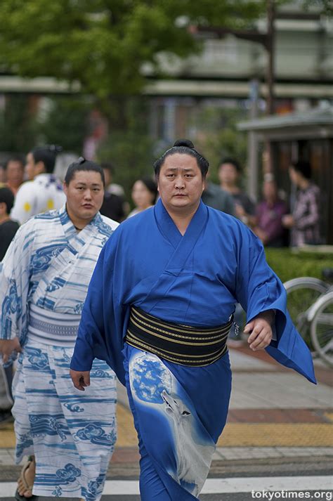 Sumo Wrestlers In Tokyo — Tokyo Times