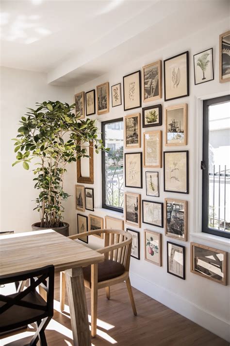 Content In A Cottage Dining Room Gallery Wall