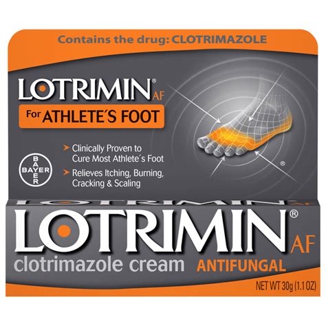 Save On Lotrimin AF Antifungal Clotrimazole Cream For Athlete S Foot