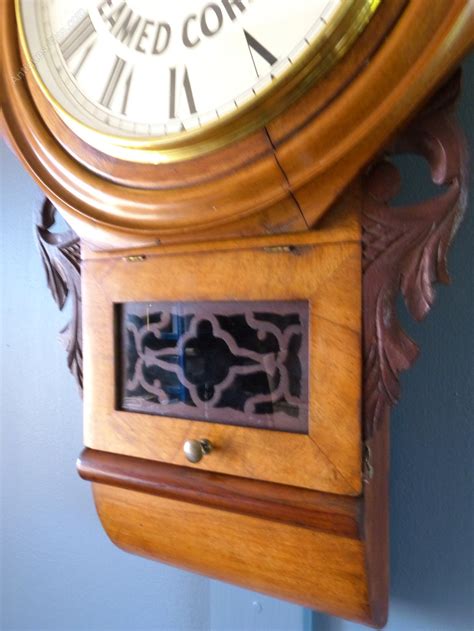 Antiques Atlas Advertising Drop Dial Wall Clock