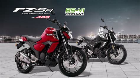 Yamaha Fz And Fzs Fi Bs6 Motorcycles Launched In India At Rs 99200