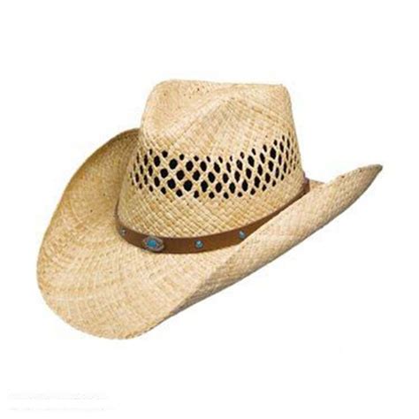 Stetson Madrid Raffia Straw Western Hat Straw Hats