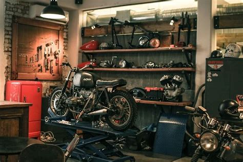 Pin By Xavier Martinez On Motorcycle Storage Shed Motorcycle Garage