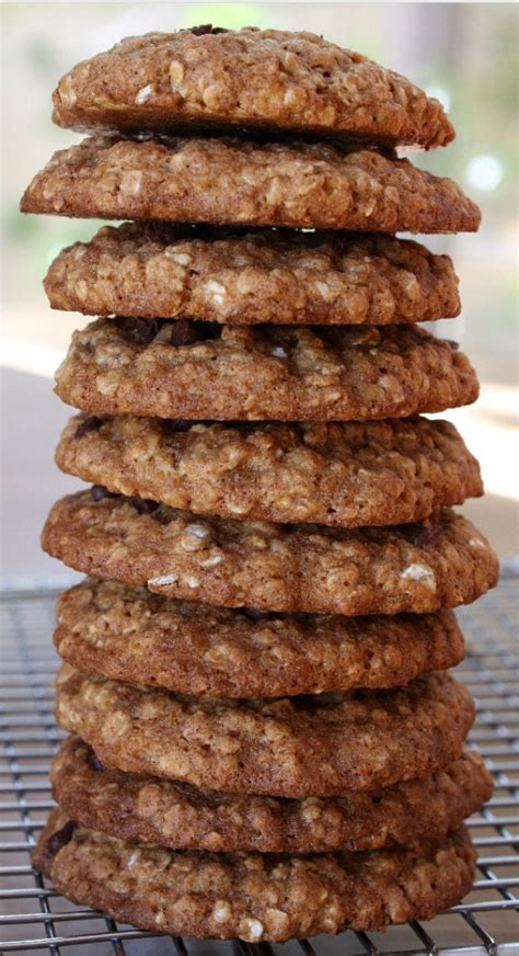 Low Fat Oatmeal Chocolate Chip Cookies Recipe Girl