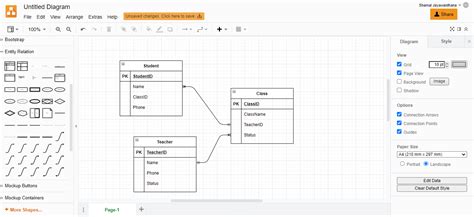 How To Draw Er Diagram In