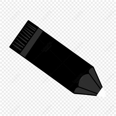 Bold Black Pencil Cartoon Stick Figurefigurespencils Png White