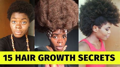 How I Grew My 4c Natural Hair Fast And Long Grow Healthy 4c Hair 2020 Youtube