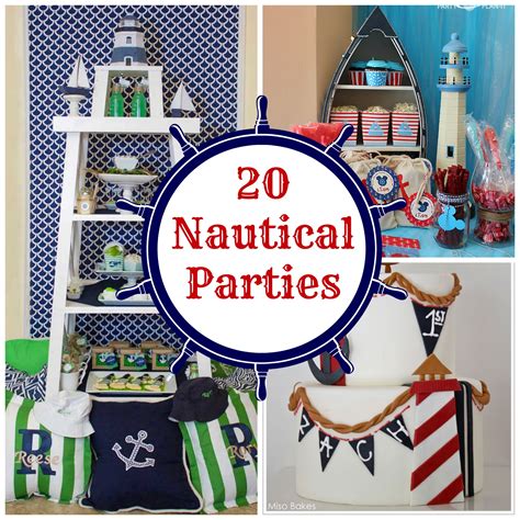 Nautical Theme Party Decorations Nautical Party Style And Mud Pie Faves