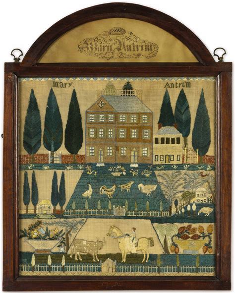 Needlework Sampler Breaks Auction Record, Can You Guess The Price 