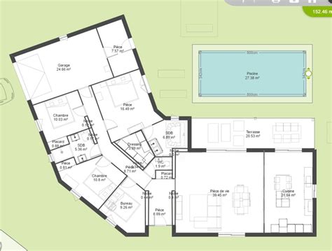 Plan Maison Plain Pied V