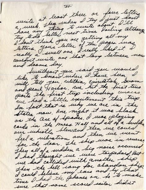 Osage Bluff Quilter World War Ii Love Letter