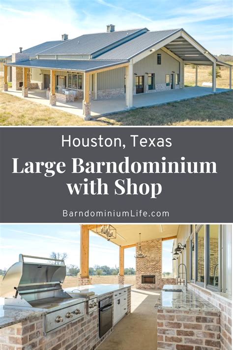 Houston Texas Barndominium Built By Gap Custom Homes In Brazoria