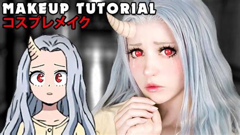 Eri Cosplay Makeup Tutorial My Hero Academia Youtube Anime