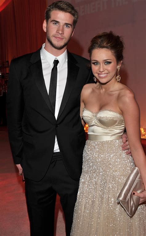 Miley Cyrus E Liam Hemsworth From La Top 25 Delle Power Couple Di