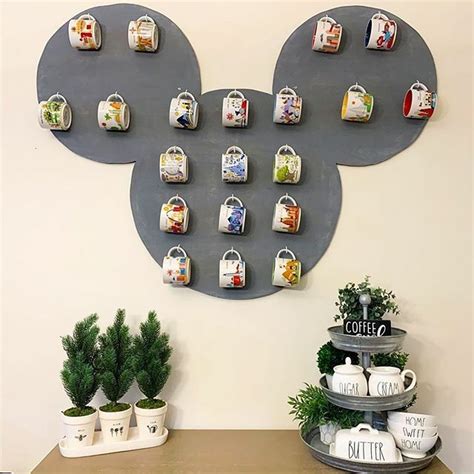 Disneylifestylers On Twitter Repost From Thegoldproject I Finally Have My Mickey Mug Rack