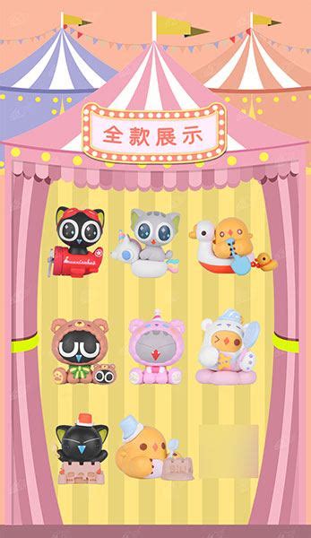 The Legend Of Hei Mini Figures Luo Xiao Hei Amusement Park Series Set