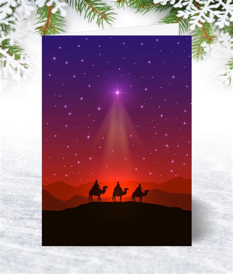 Star Of Bethlehem Christmas Card Corporate Collection