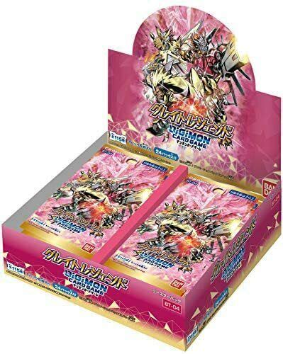 Digimon Card Game Booster Great Legend Bt04 Battleground Gaming Uk