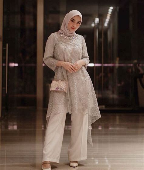 Baju Kondangan Hijab Modern Celana Model Baju Wanita Gaya Berpakaian Model Pakaian