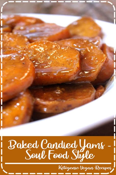 Once the butter is melted, sprinkle in the white & brown sugar, ground cinnamon,ground nutmeg, ground ginger, and ground clove. Baked Candied Yams - Soul Food Style - New King Recipes